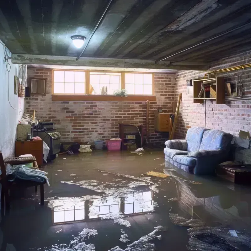 Flooded Basement Cleanup in Chambers County, TX